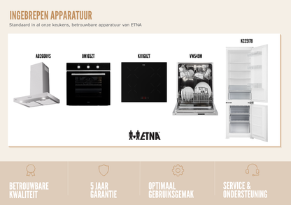 Rechte keuken Rava 1006 Wit