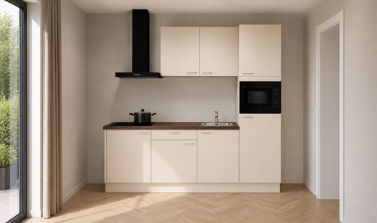Rechte keuken Rava 1004 Magnoliawit