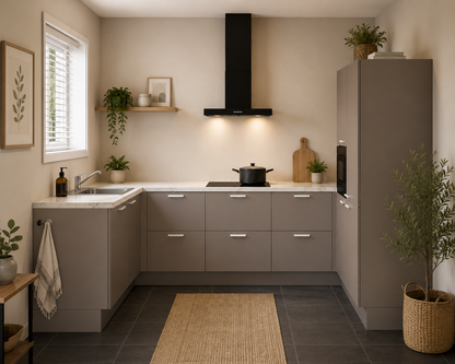 U-keuken Unia 3003 Leisteengrijs